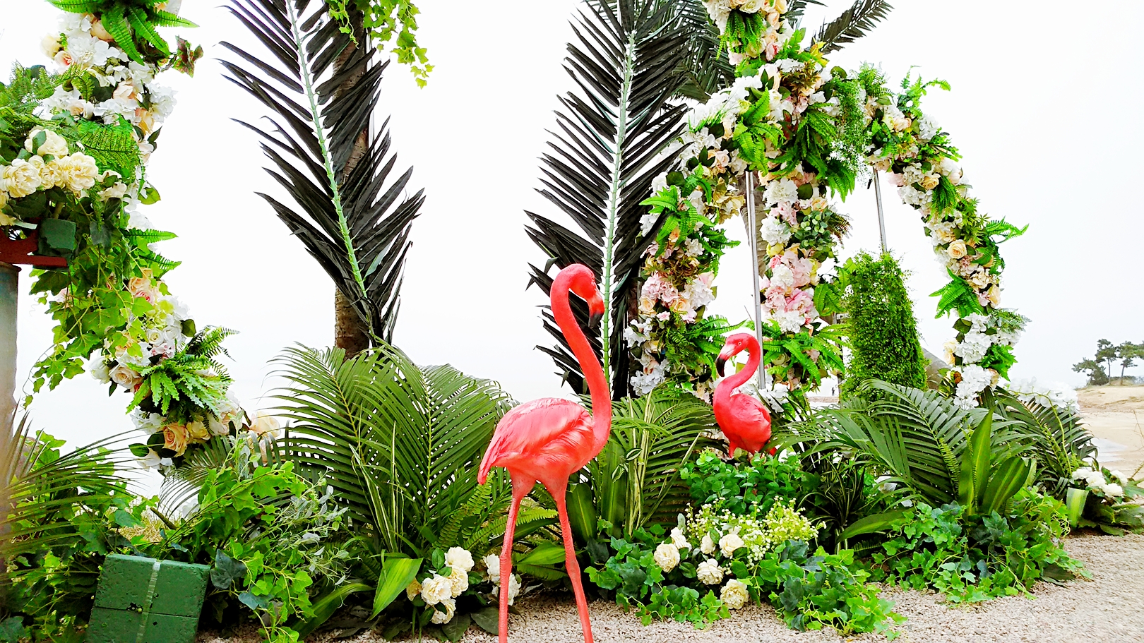 海边清新小森系火烈鸟主题 - 喜事之邦