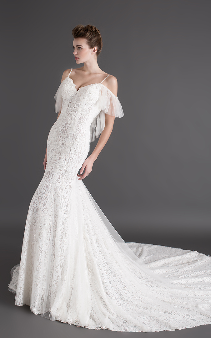 【蒂亚礼服】性感鱼尾主婚纱