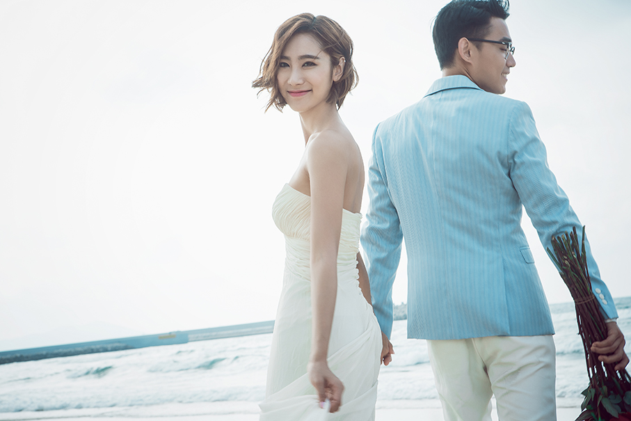 花禾森系A套餐专业技术团队高端时尚个性定制婚纱照