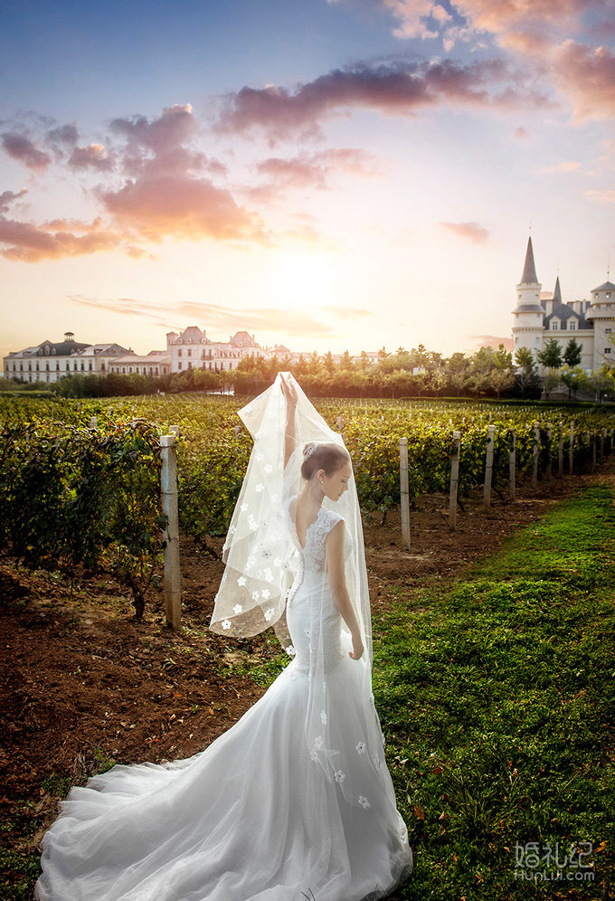 《爱斐堡-葡萄园》欧式大气城堡 森系自然婚纱照