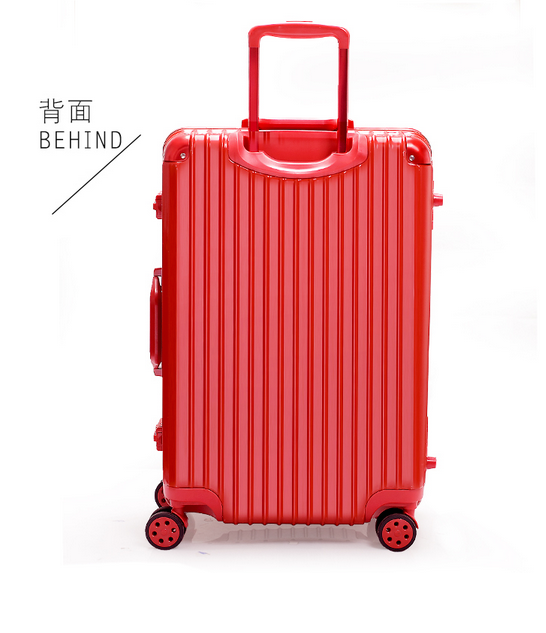 桂由美guyomi拉杆箱红色行李箱新娘结婚陪嫁旅行箱子母皮箱