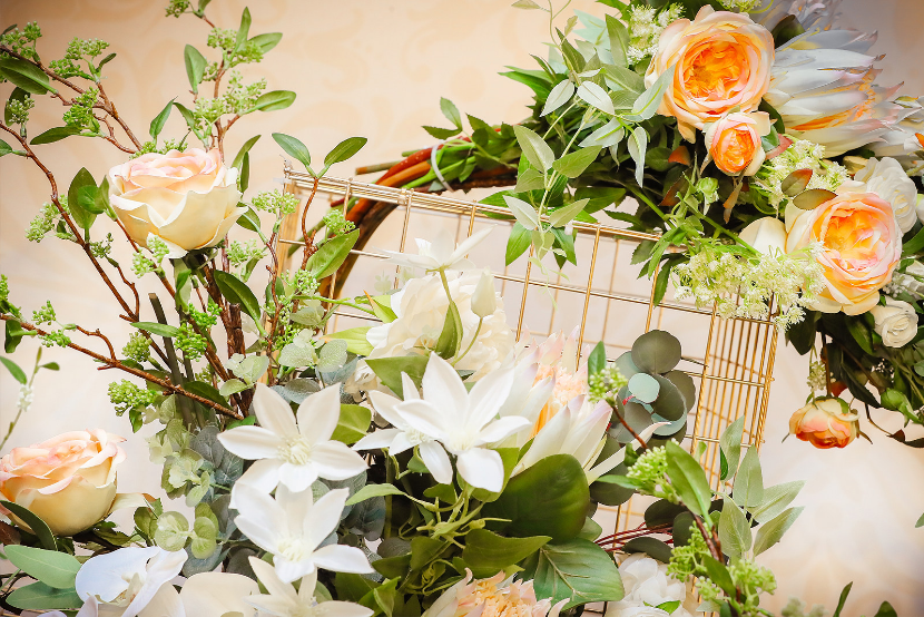 红绣球温馨花艺主题婚礼《花艺》