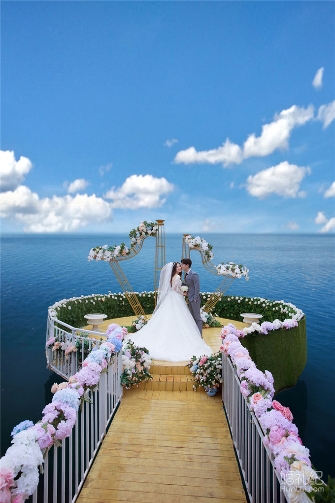 长沙波西米亚水上婚礼作品鉴赏|唯美小清新时尚浪漫