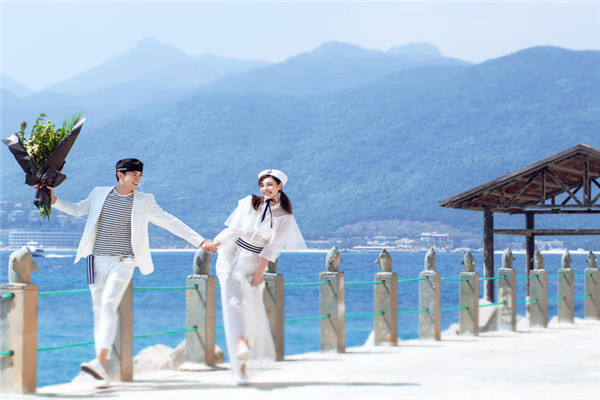 三亚拍婚纱照的景点排名