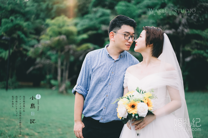 日系小清新婚纱照_森系婚纱照图片小清新(3)