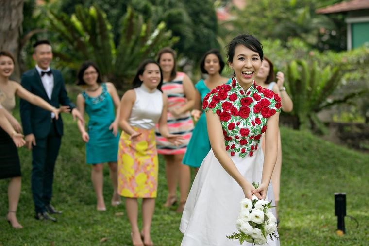 拍婚纱照祝福语_拍婚纱照美甲(3)