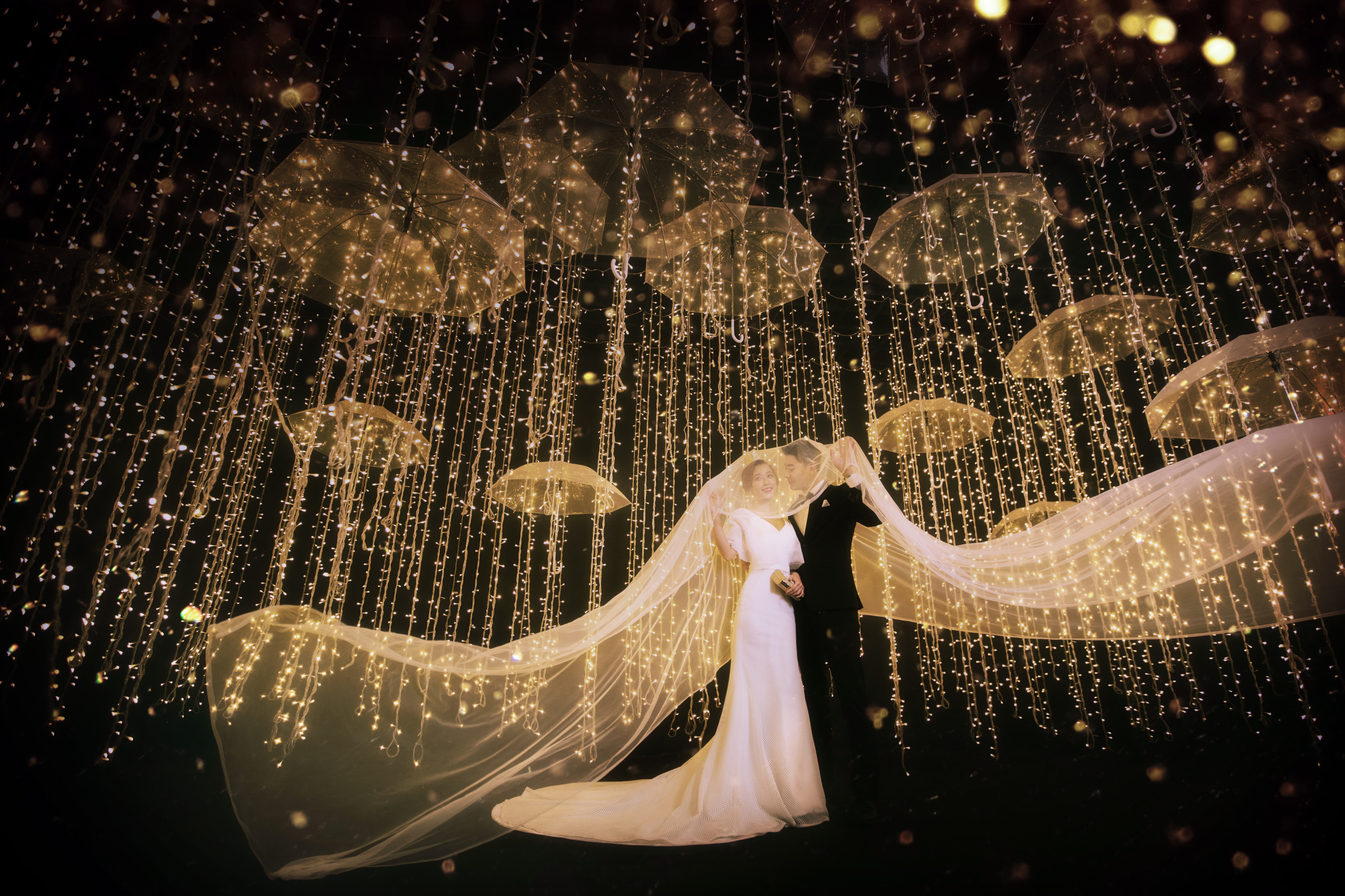 2018唯一婚纱高端婚纱摄影-室内夜景