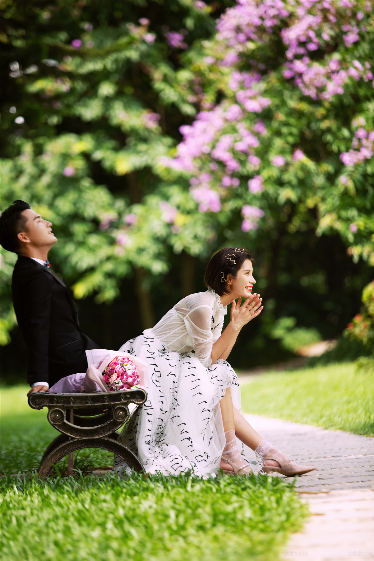 青岛海派婚纱最新作品【你在我的音符里】