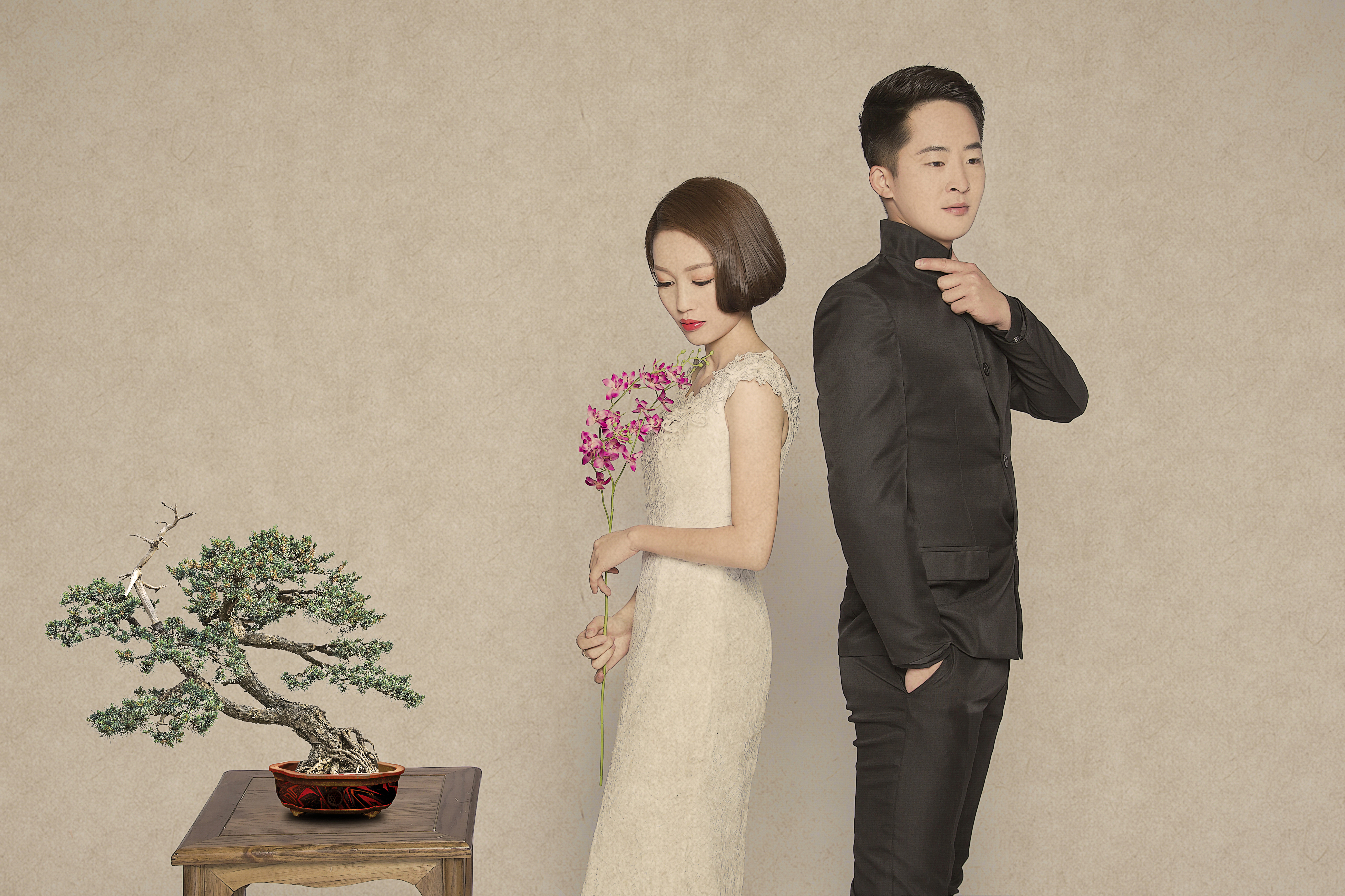 唯美韩式系列婚纱照电影剧情风格