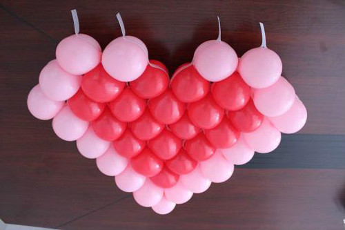 心形气球制作方法图片