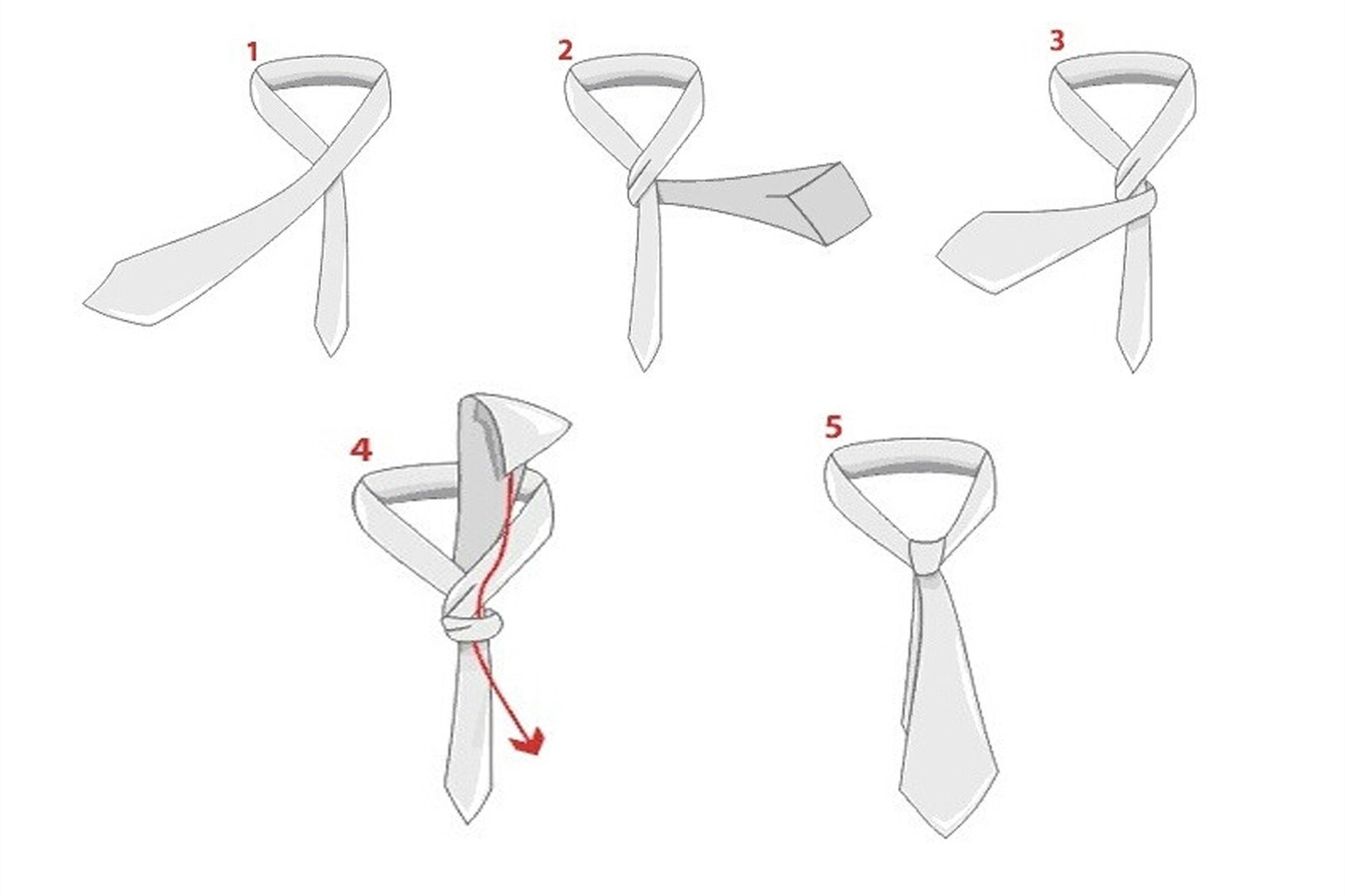 平结领带打法图解图片