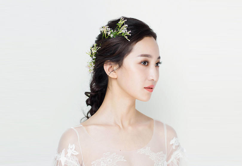 韓式最新新娘發型