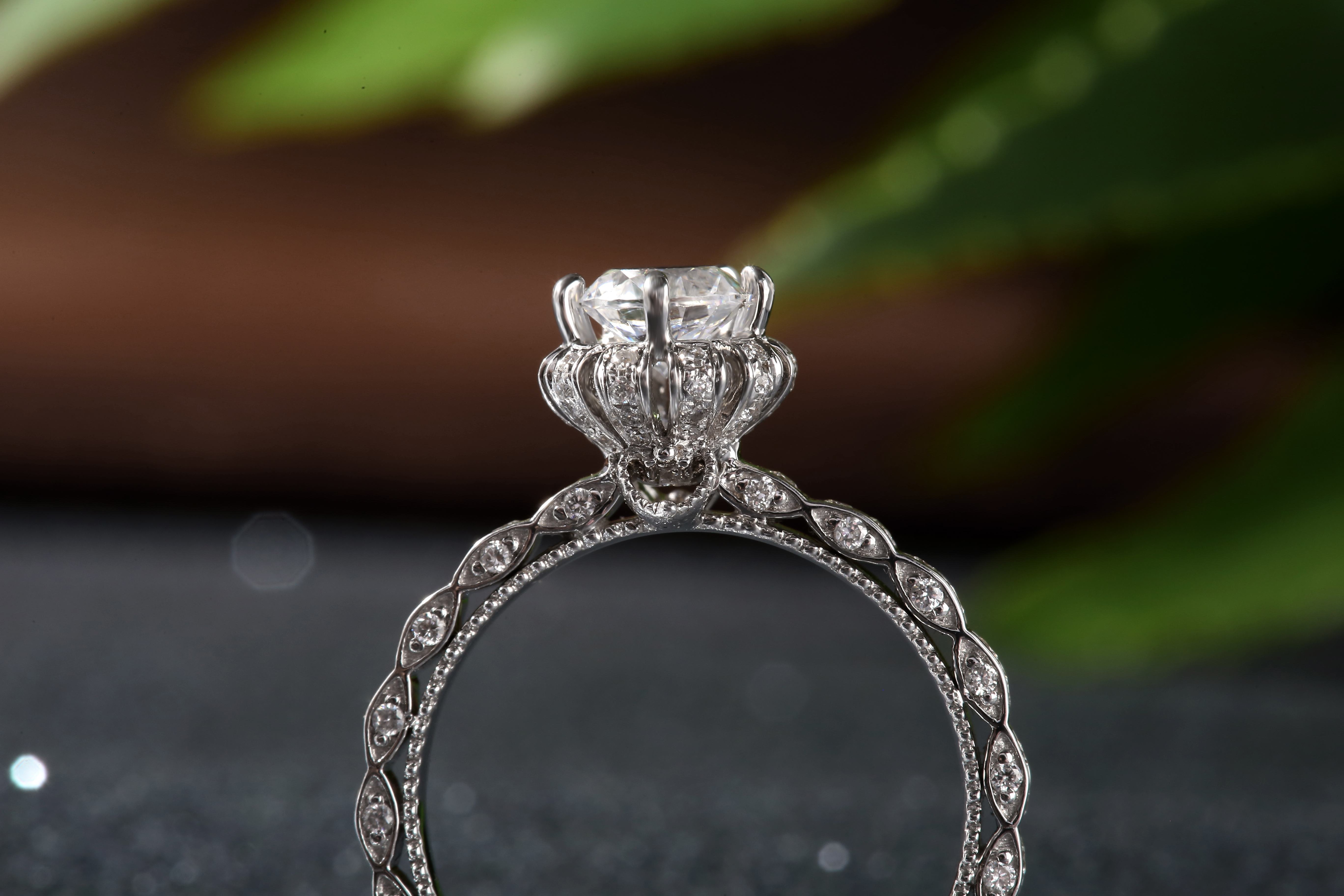 视线焦点-洛可可系列复古风女戒 - 喜事之邦