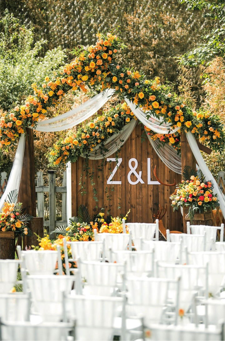 【不二婚礼】户外森系草坪婚礼