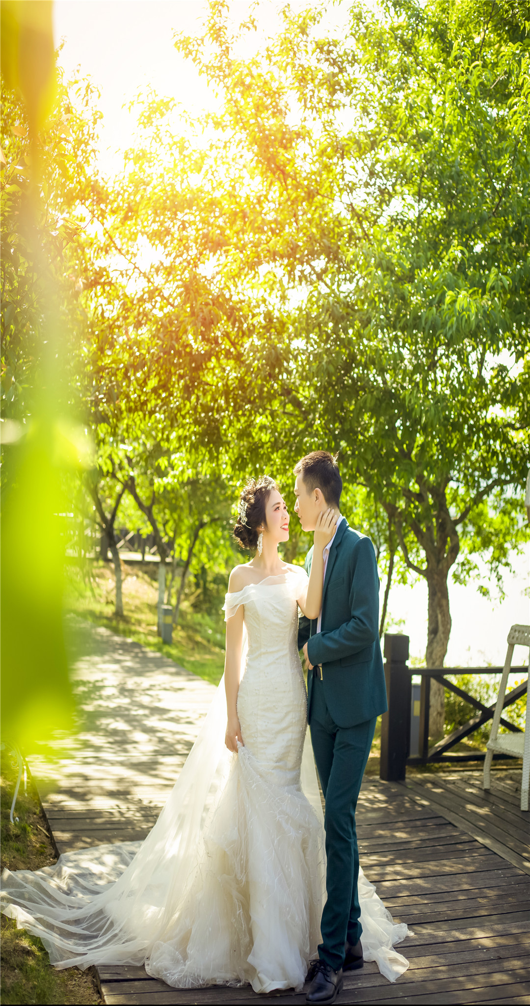 唯美 大气 湖边基地拍摄