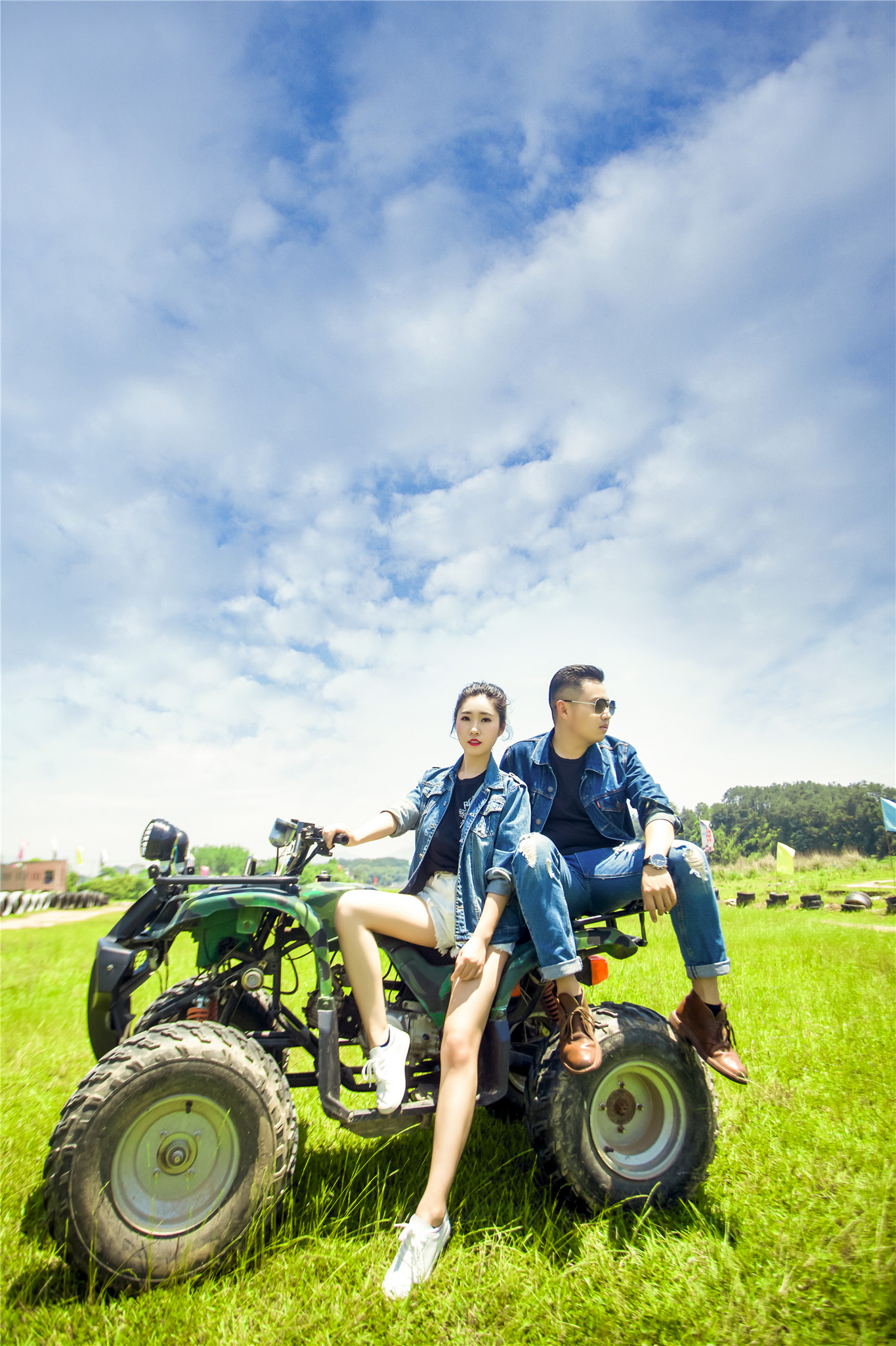 定制款婚纱照套系+精修55张