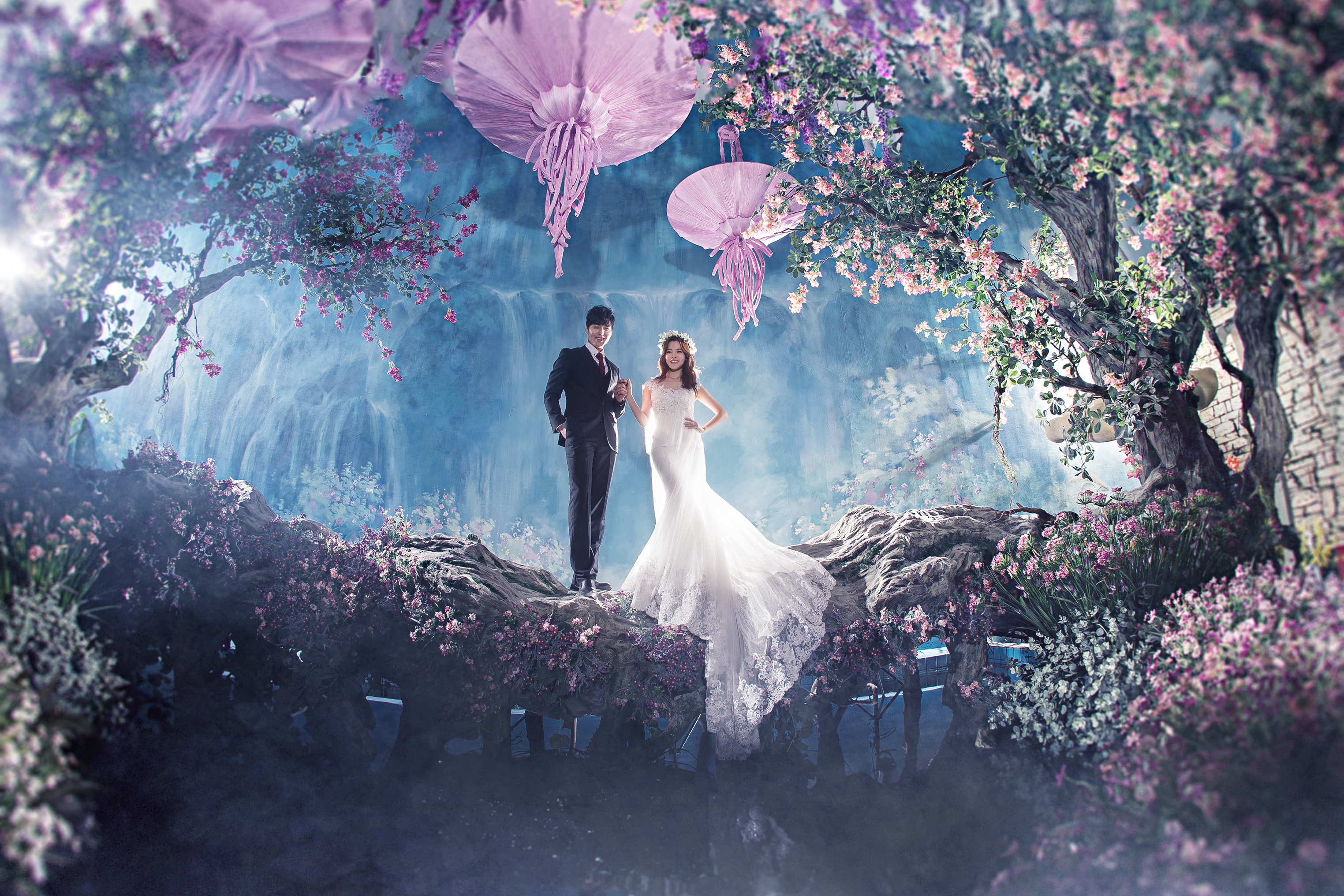 千代春天婚纱摄影之梦幻森林