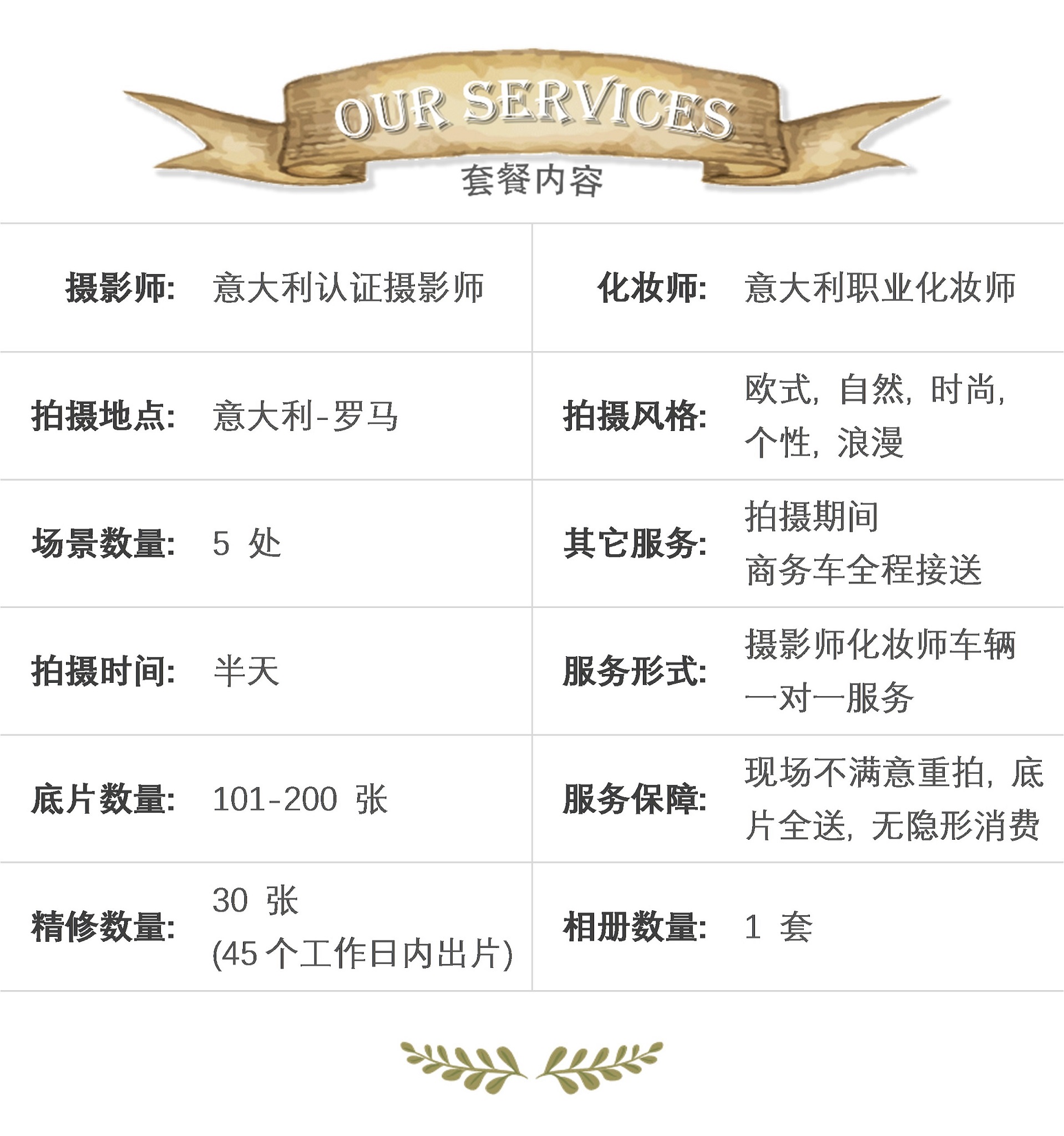 【意大利羅馬婚紗旅拍套餐】MENTIKS海外旅拍