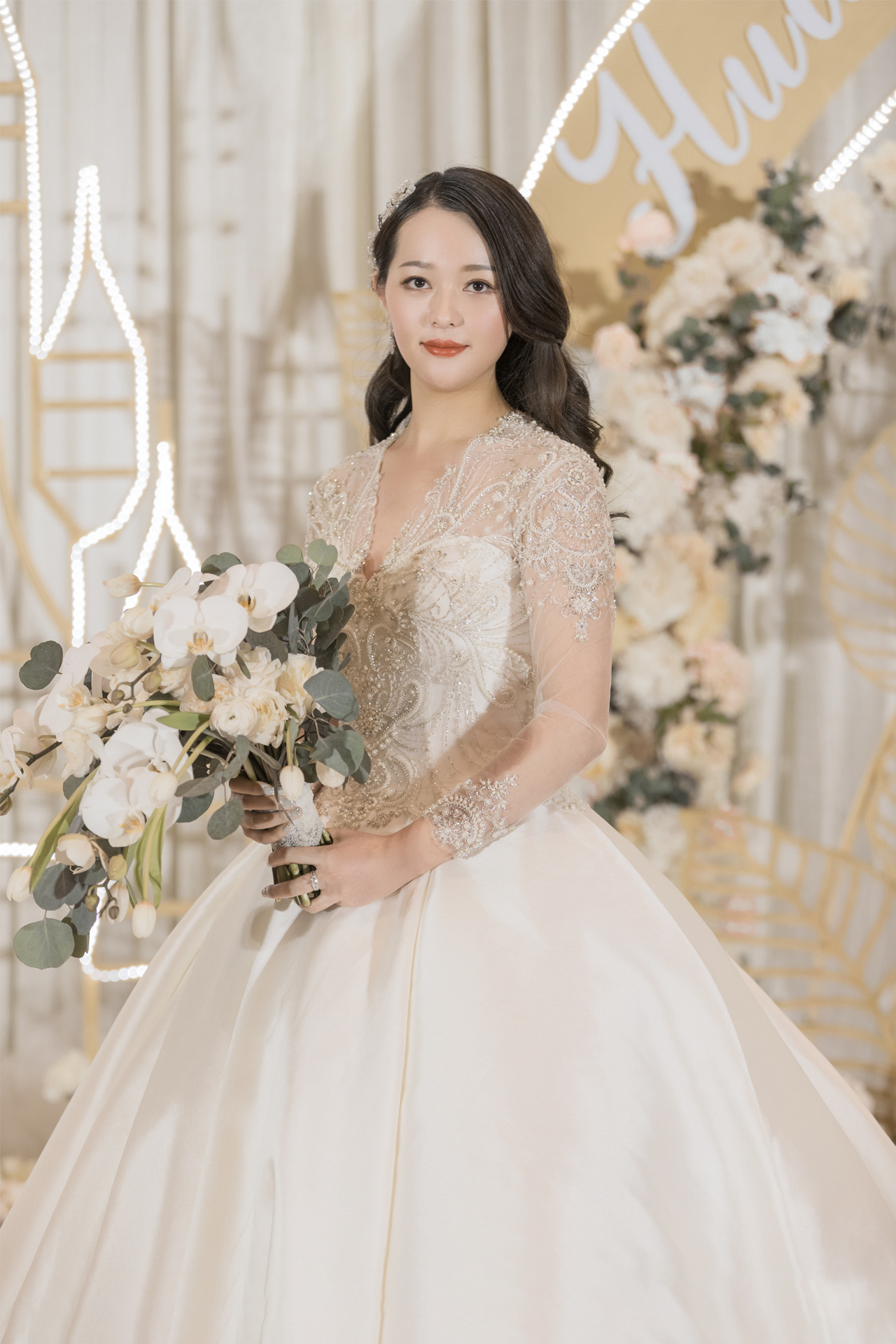 【AMEI婚纱造型】首席化妆师全程新娘跟妆