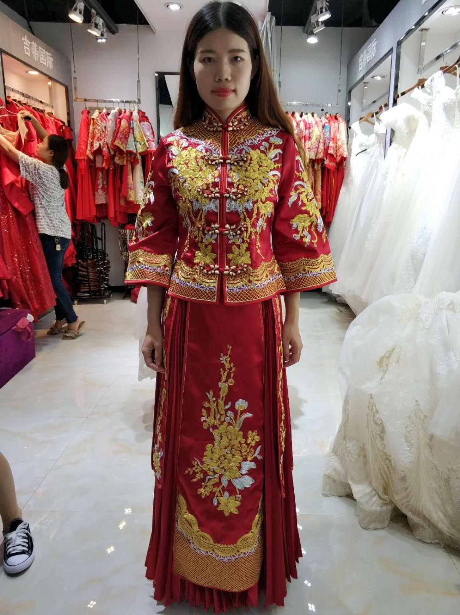 龙凤褂审美疲劳？这些出彩的细节别放过！