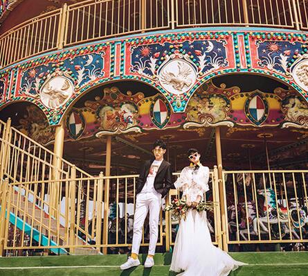 特价优惠婚纱摄影套餐实景外景数字影棚