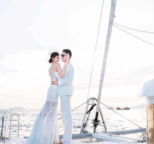 高端海景旅拍特效.抖音快手婚纱摄影拍摄