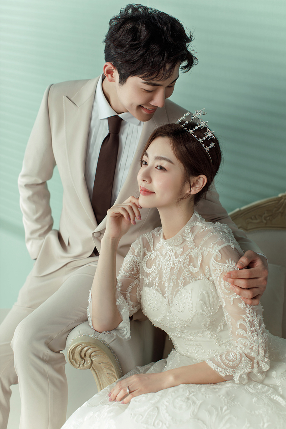 婚纱摄影 温州婚纱摄影套餐 【巴黎春天婚纱摄影】8服8造 2019全新