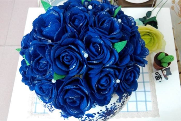 求婚用蓝玫瑰代表什么意思