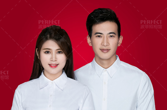 【体验拍】汕头新新娘标准结婚证件照99元