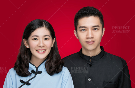 【体验拍】汕头新新娘标准结婚证件照99元