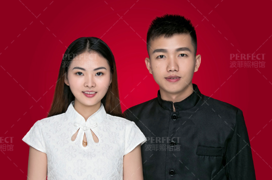 【体验拍】汕头新新娘标准结婚证件照99元