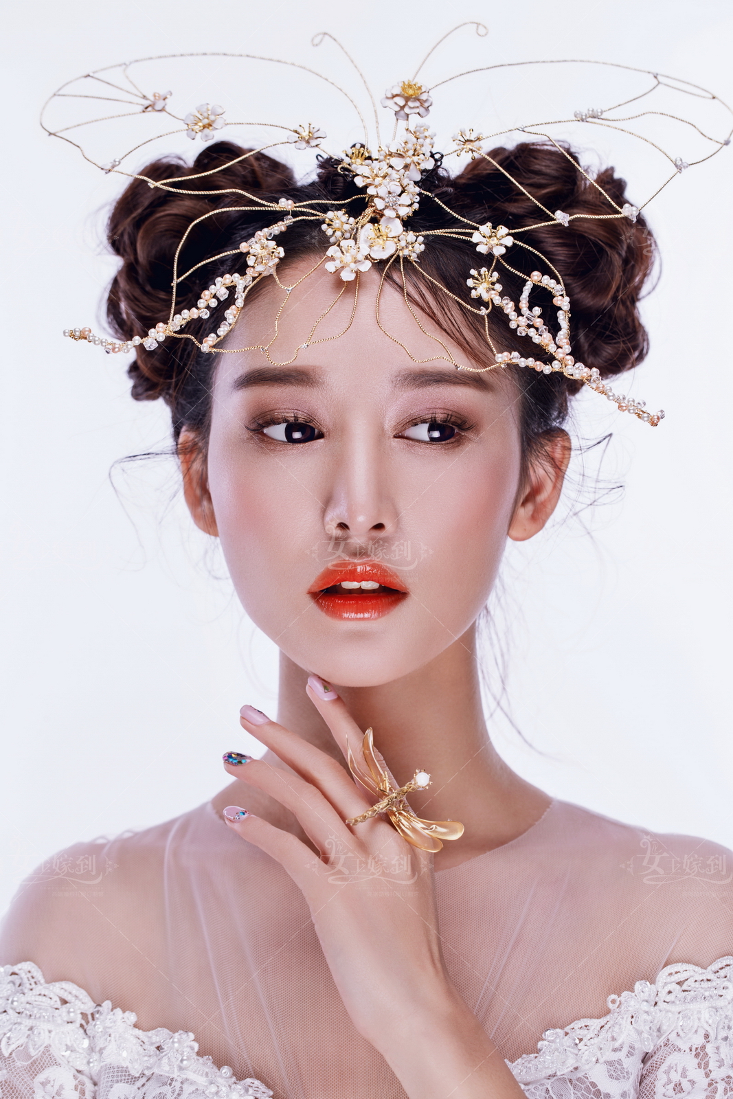 女王嫁到跟妆造型--洛丽塔