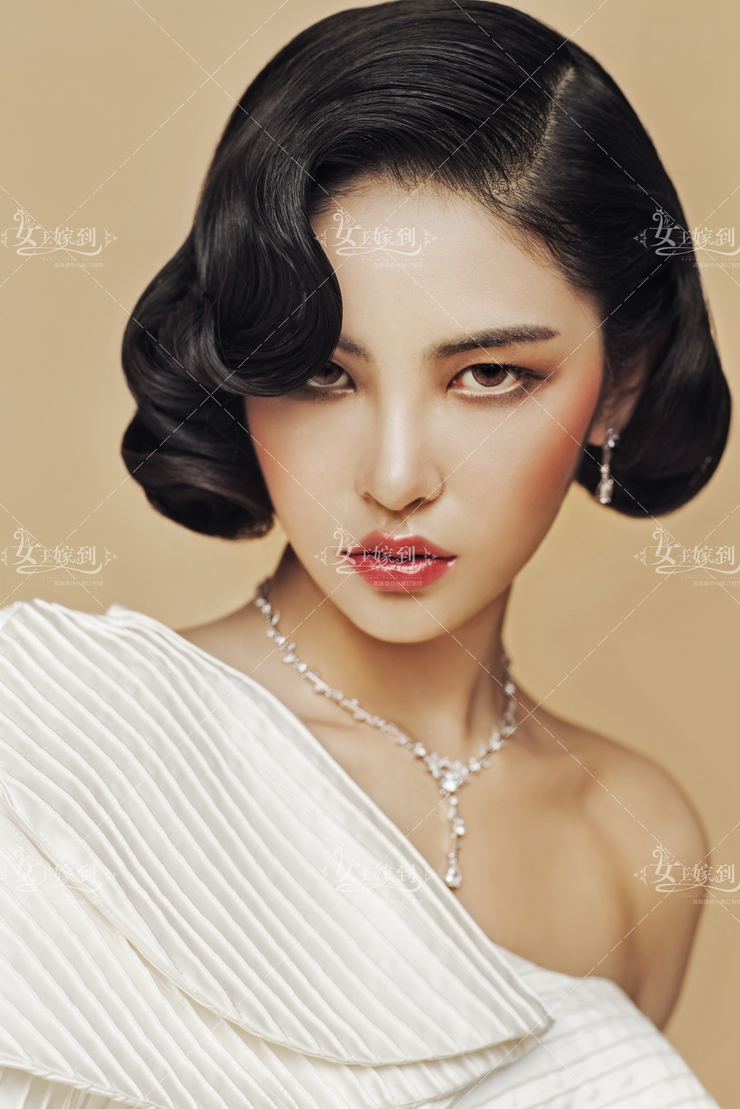 女王嫁到跟妆造型--摩登时代
