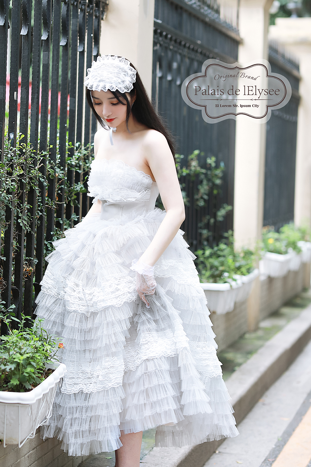 奧麗維亞--法式復(fù)古唯美婚紗