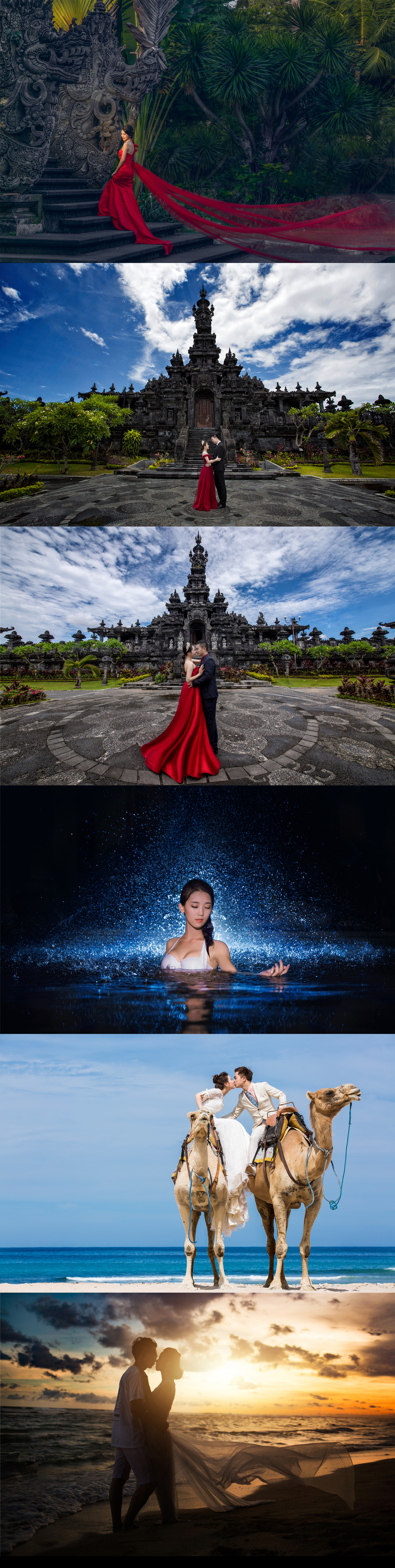 【旅拍爆款】巴厘島之旅+包酒店+送婚紗