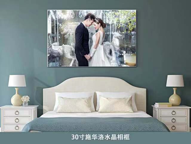 婚纱照【水晶之恋】本地+双外景+拍摄200张