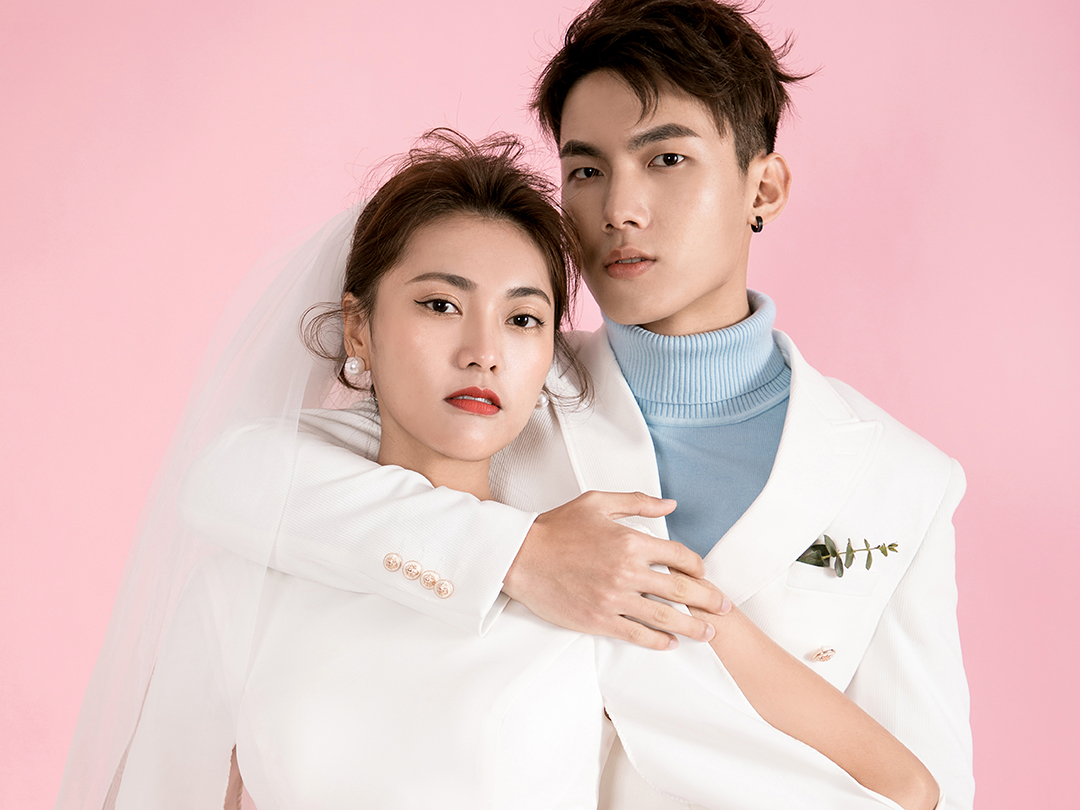 城市潮拍婚纱照  个性婚纱照