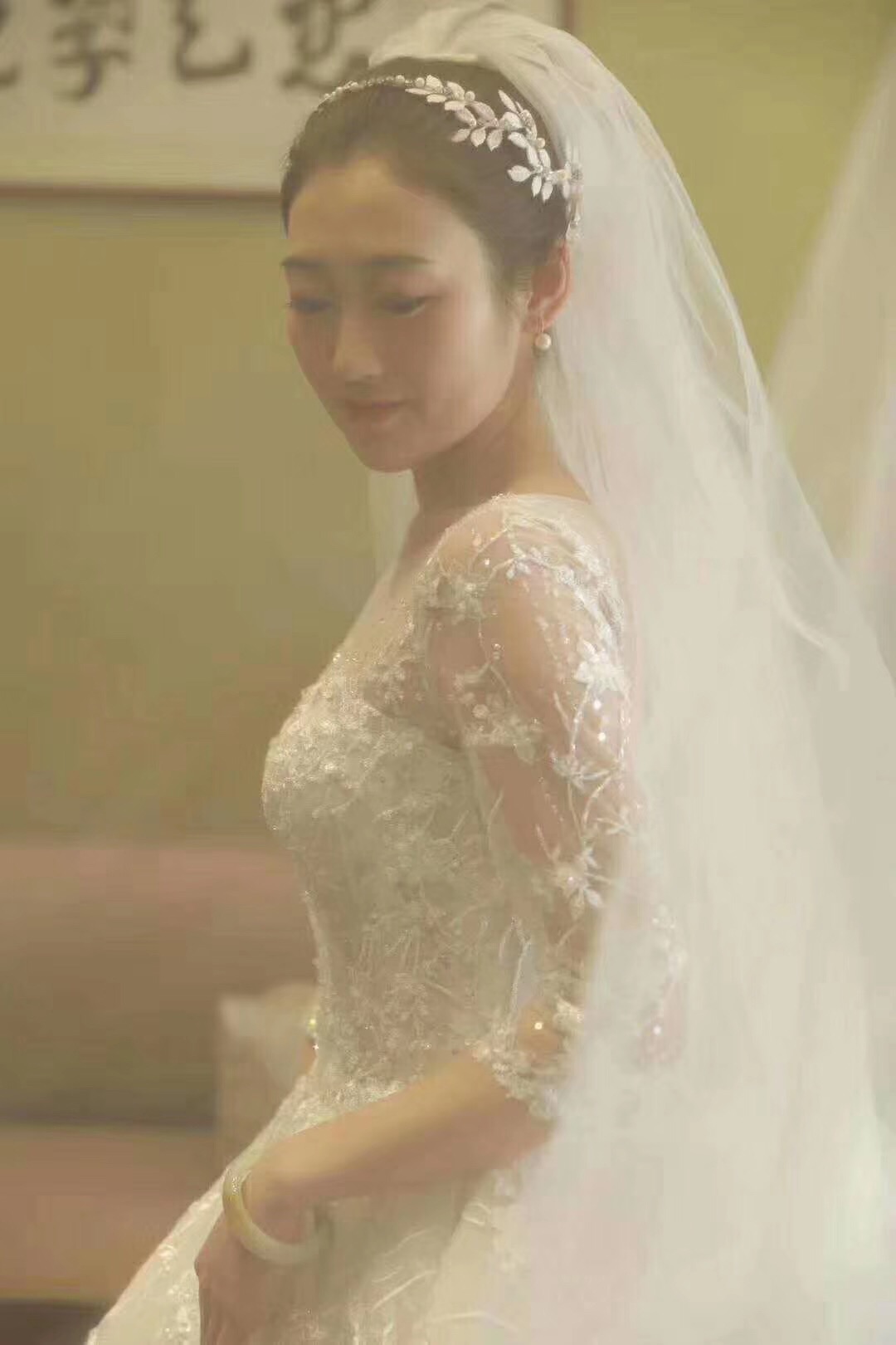 资深档全程跟妆造型送新娘妈妈妆