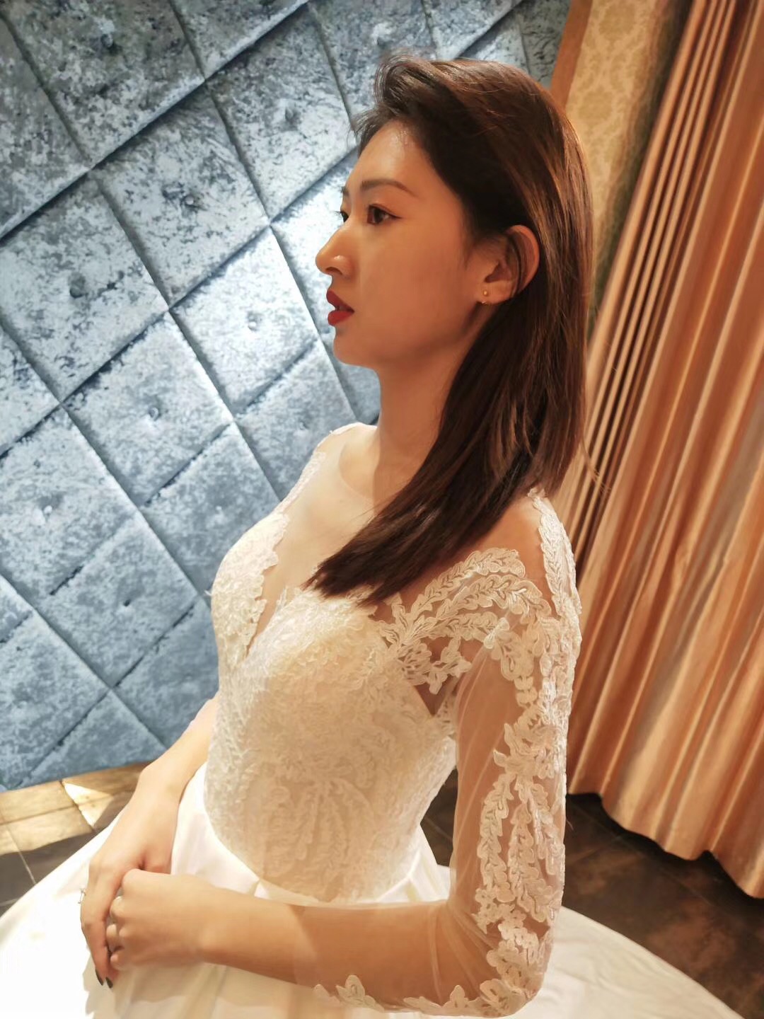 芥茉新娘礼服