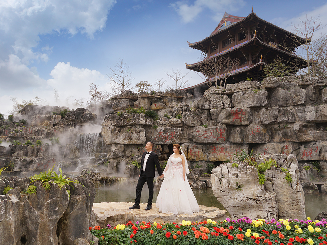 超值南宁园博园婚纱照旅拍