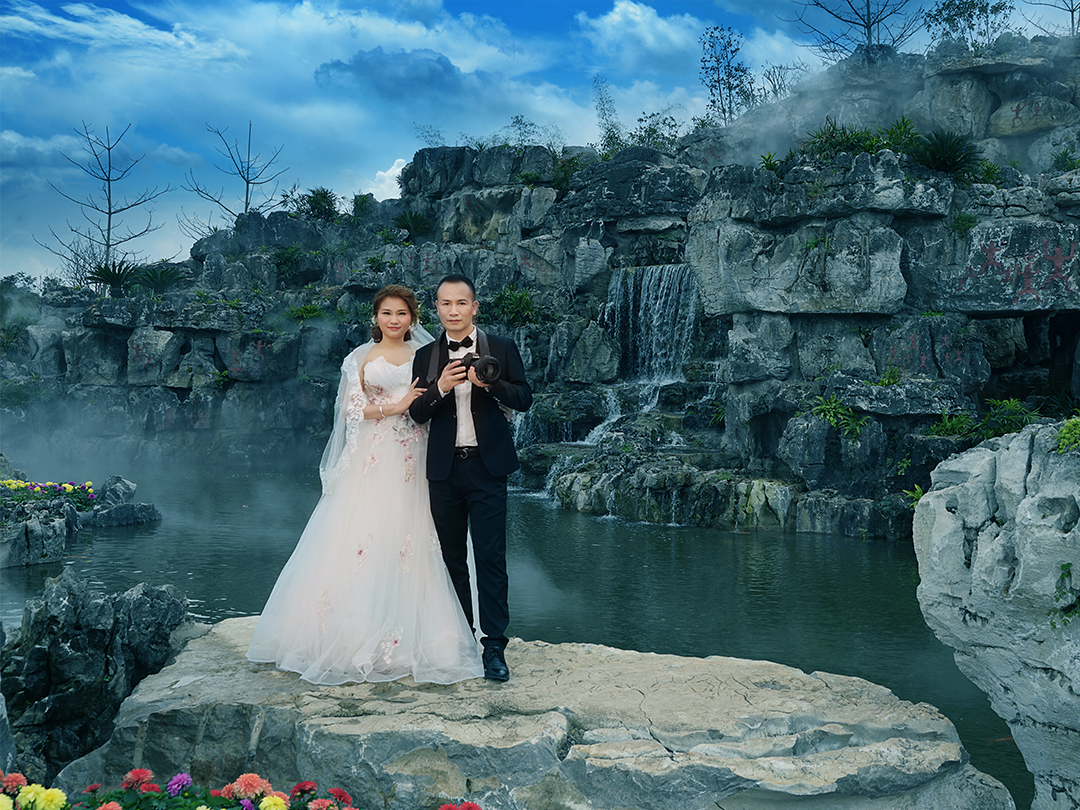 超值南宁园博园婚纱照旅拍