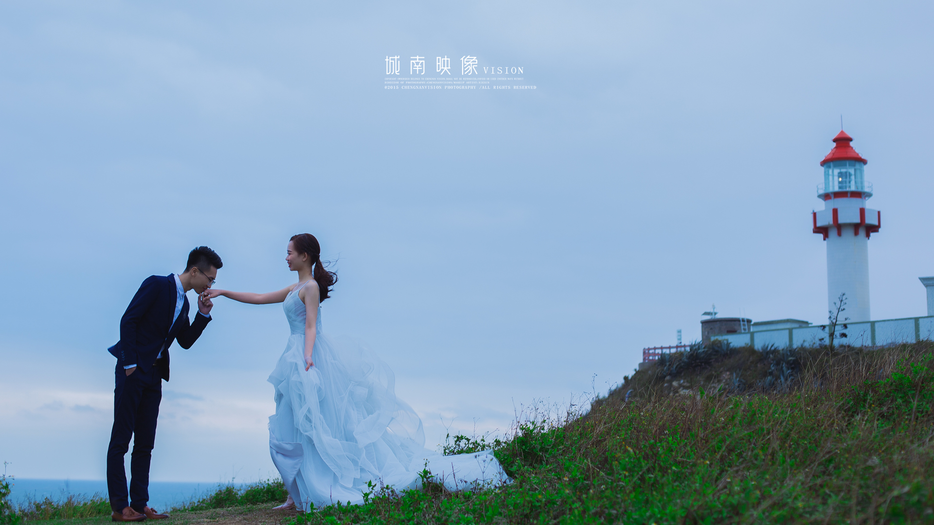 城南映像汕头树林海景婚纱照