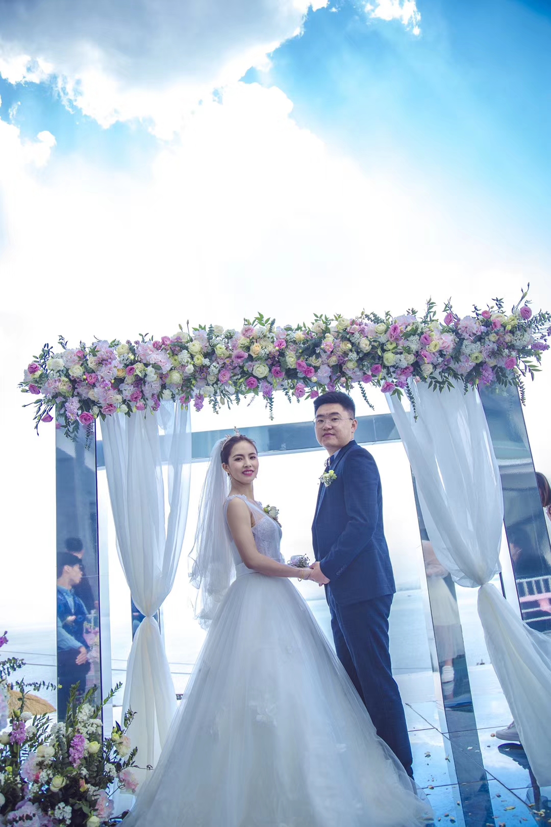 总监化妆师跟妆清新自然西式婚礼