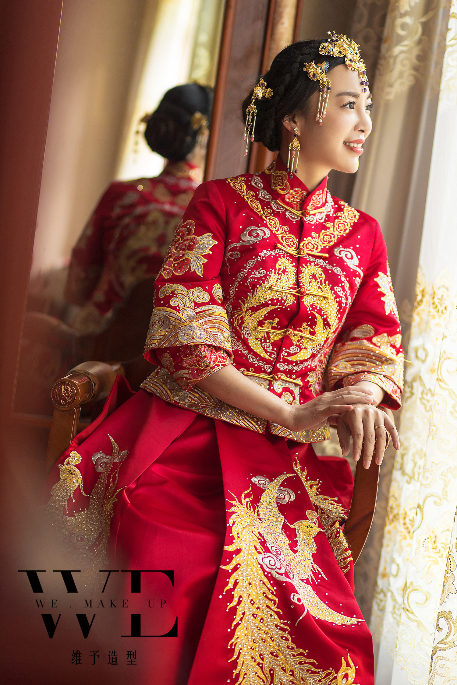 【维予家】 首席档全程跟妆唯美森系妆容 送亲友妆