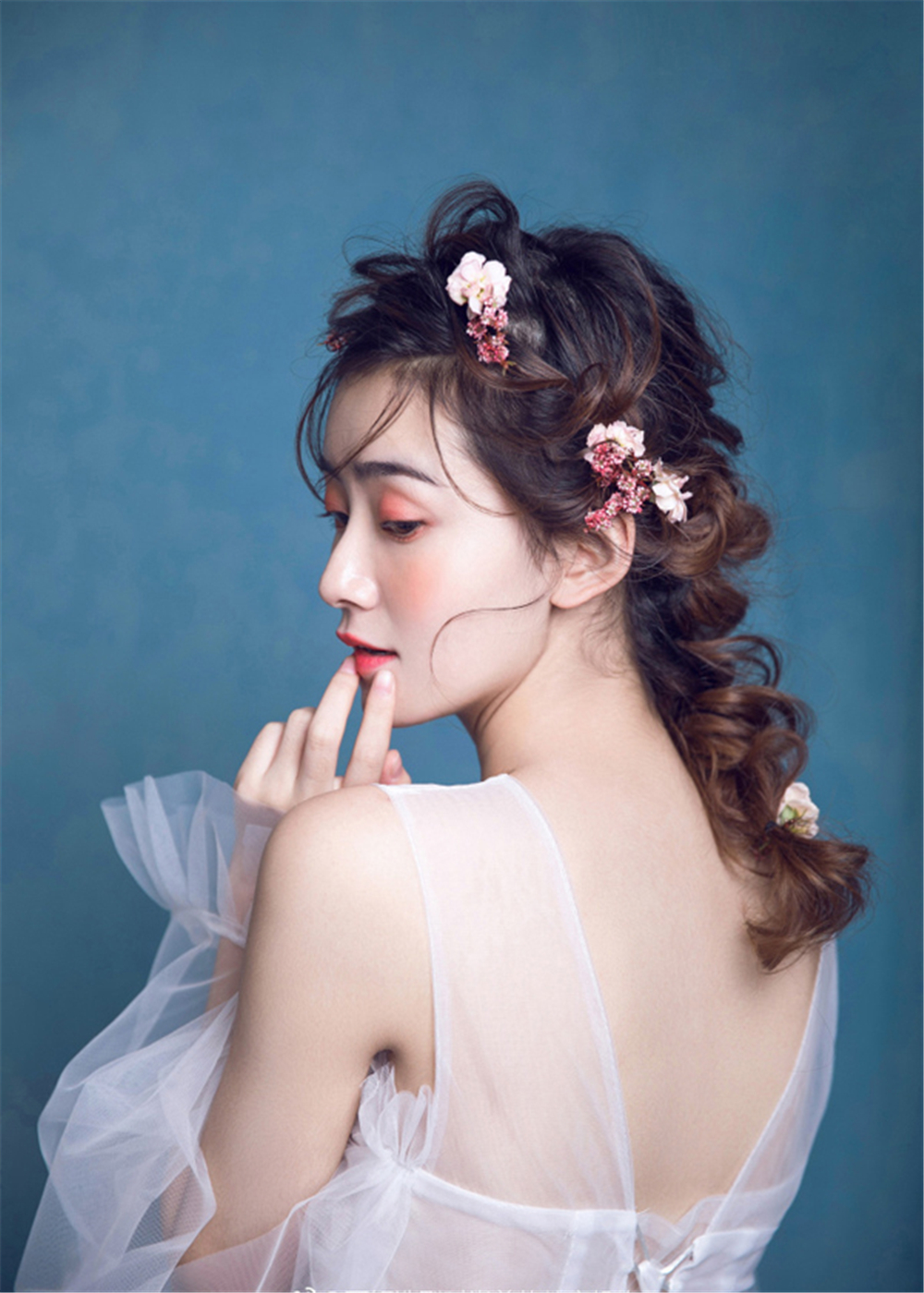 【新娘造型】森系花漾新娘妆容造型