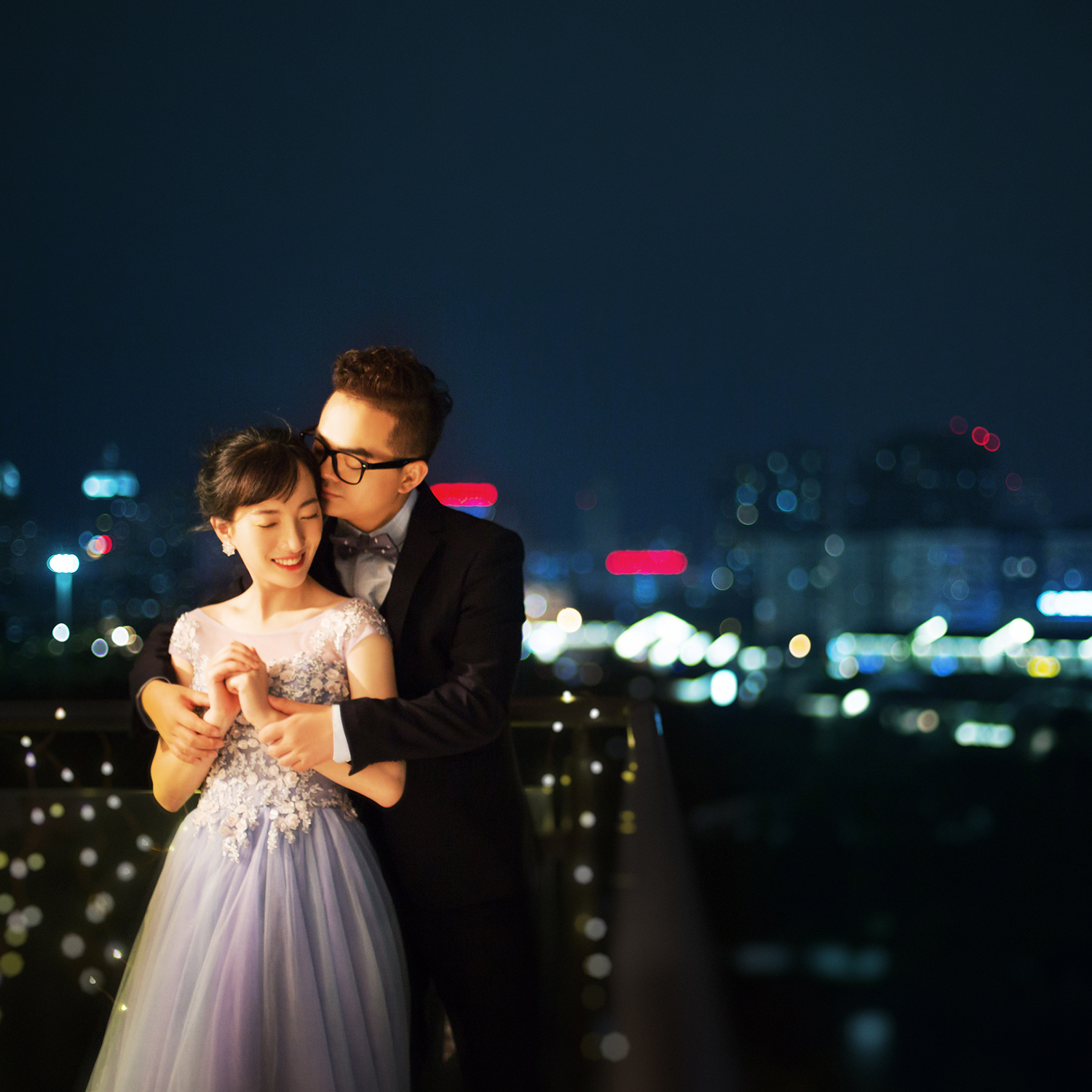 独家夜景  两天两外两内拍摄