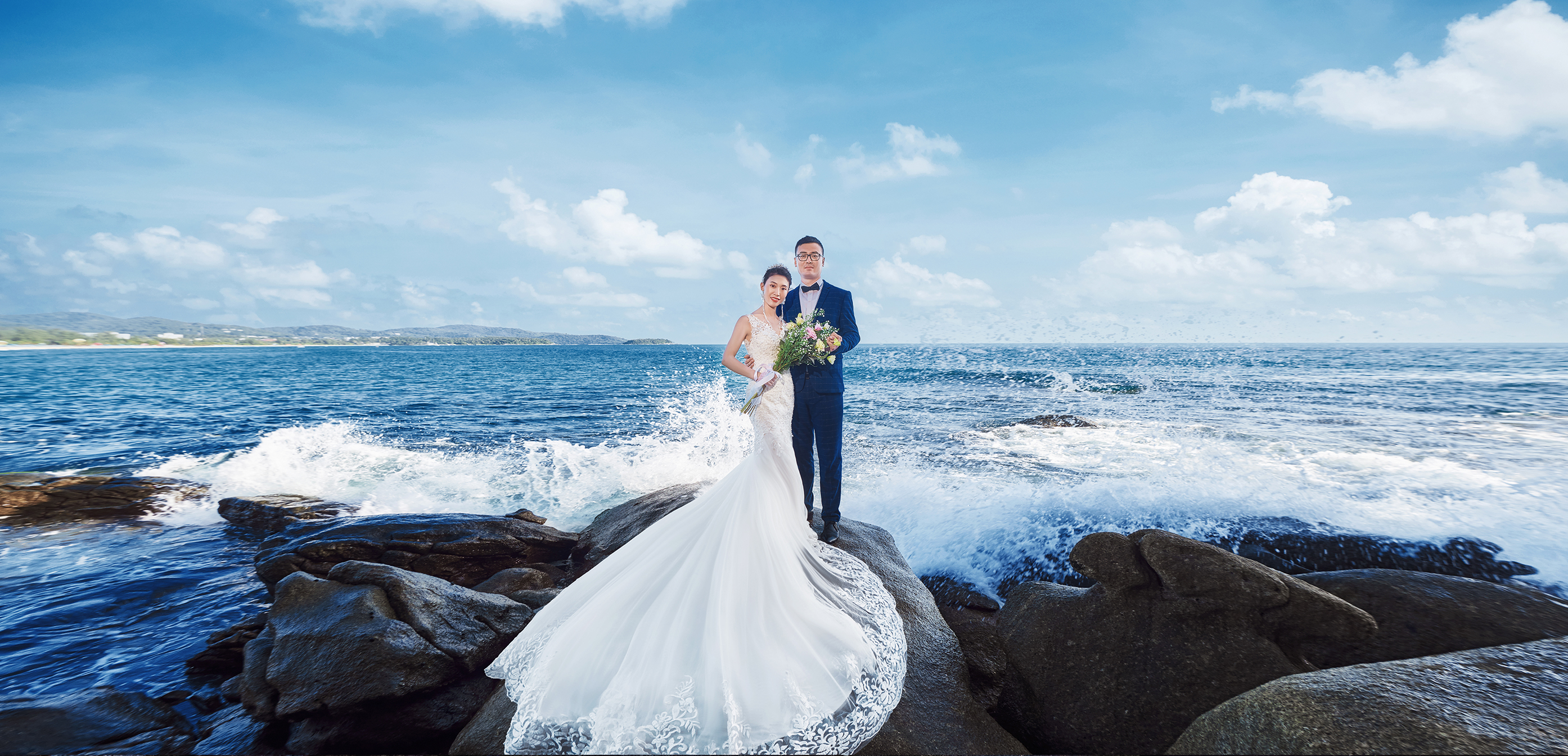 普吉島輕旅拍+紀實婚紗攝影+底片精修120張全送