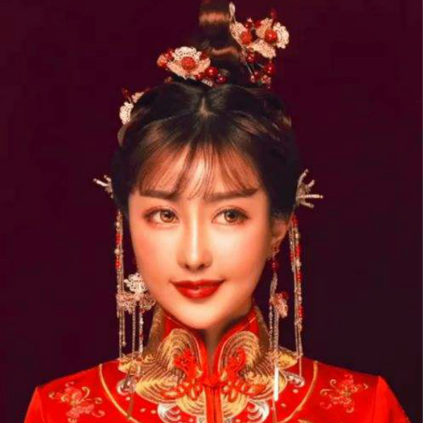 中式新娘發型大全