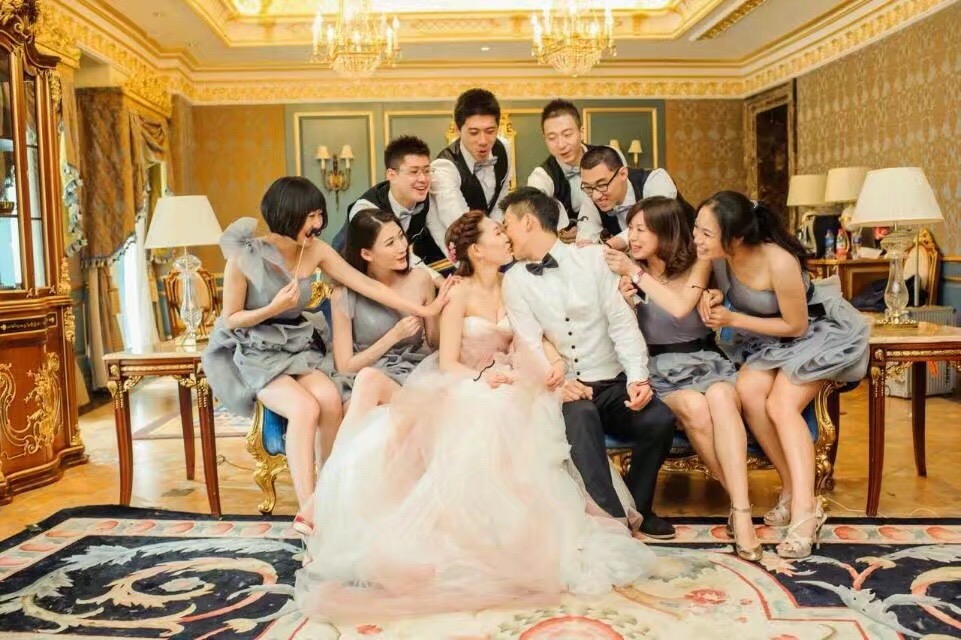 婚礼跟妆现场分享花絮案例