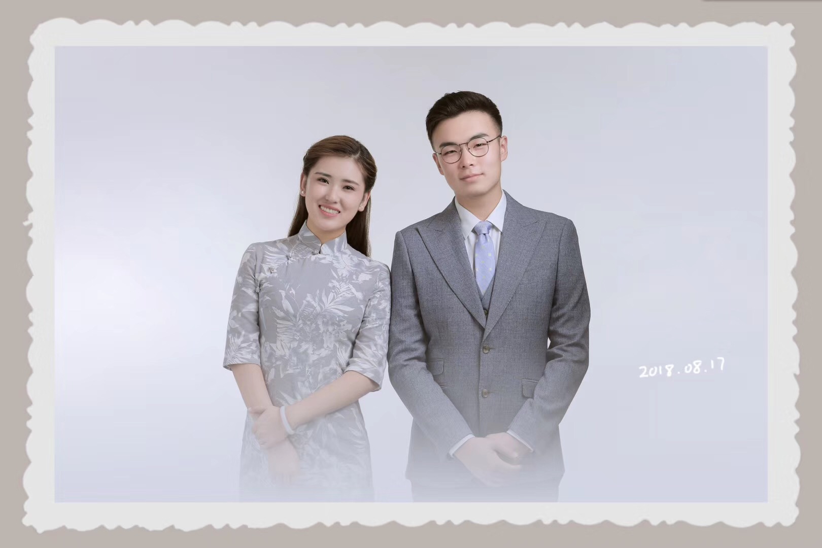 长春风度影社复古民国明星证件照登记照